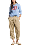 Suéter POLO RL Americano Azul Claro