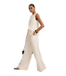 Calça de Alfaiataria com Pregas